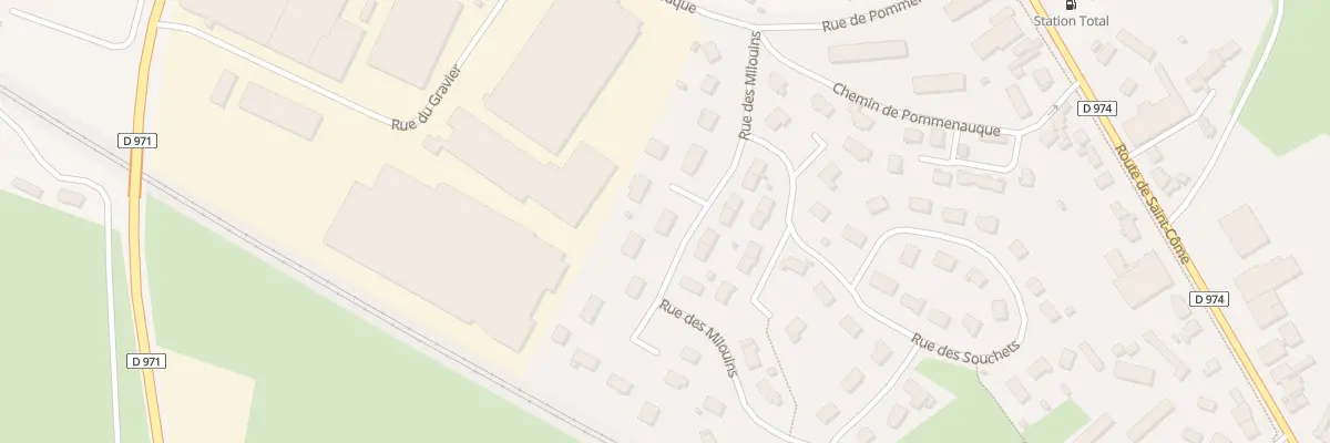 Plan du 35 Rue des Milouins à Carentan-les-Marais
