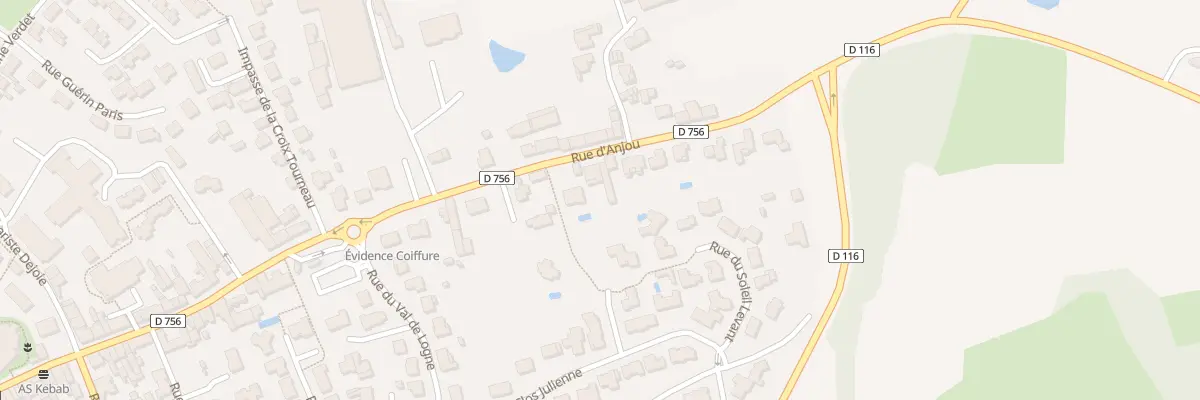 Plan du 88 Rue d’Anjou à Vallet