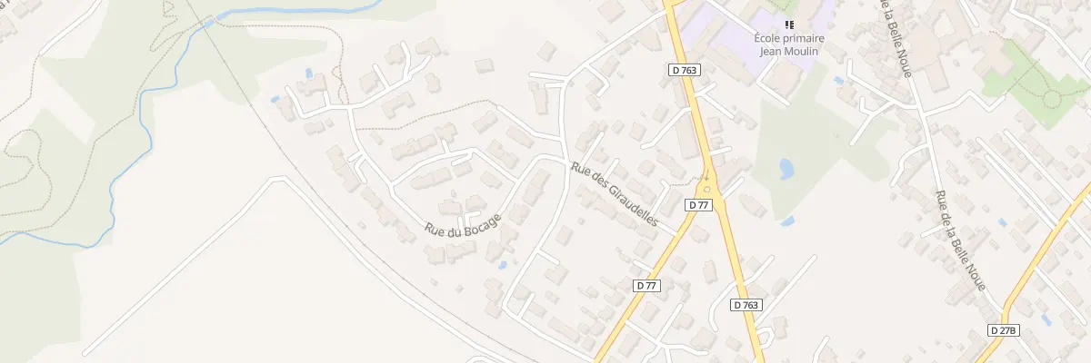 Plan du 1 Rue du bocage à Cugand-la-Bernardière