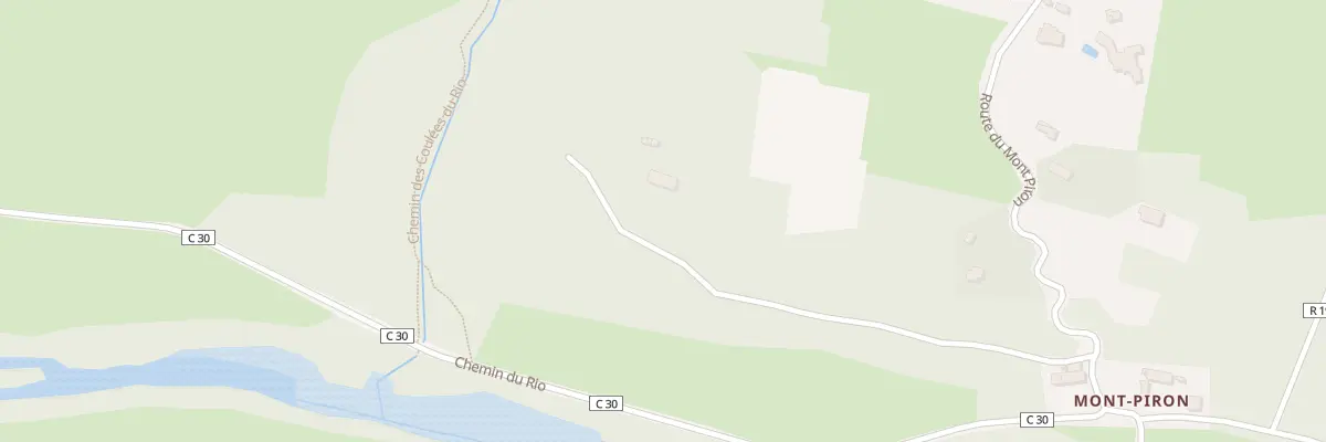 Plan du 412 Rte du Mont Piron à Oudon