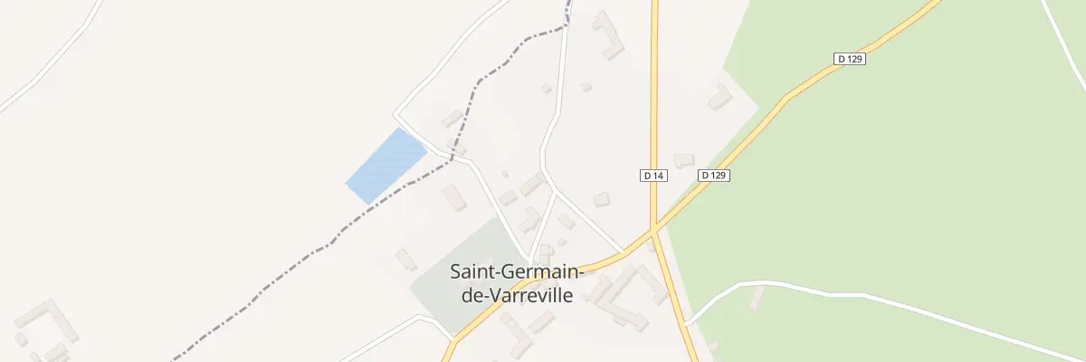 Plan du 10 Village de l’Eglise à Saint-Germain-de-Varreville