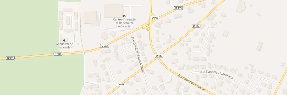 Plan du 5 Rue General Maxwell Taylor à Carentan-les-Marais
