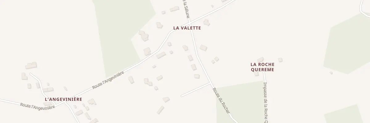 Plan du 6 La Mouliniere à Saint-Laurent-de-Terregatte