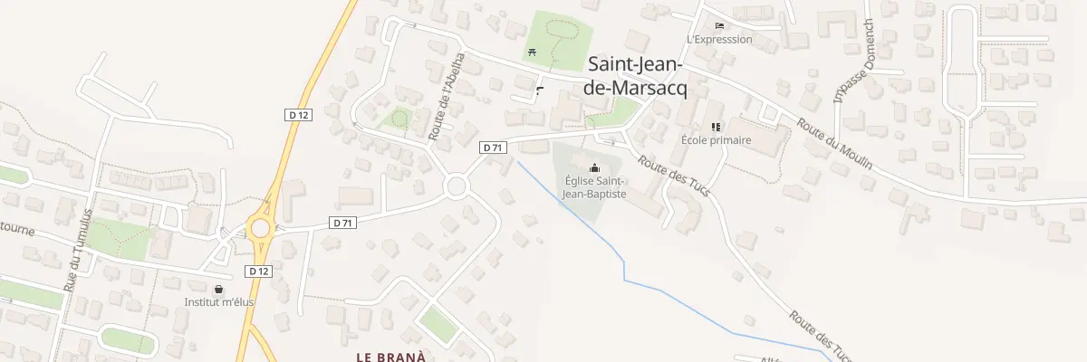 Plan du 229 Rte du Cricq à Saint-Jean-de-Marsacq