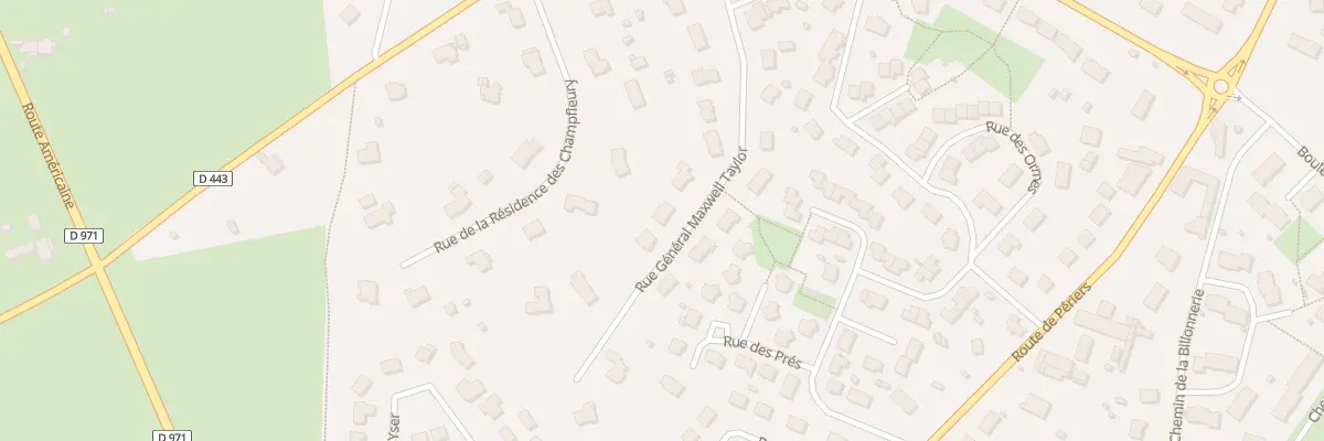 Plan du 38 Rue General Maxwell Taylor à Carentan-les-Marais