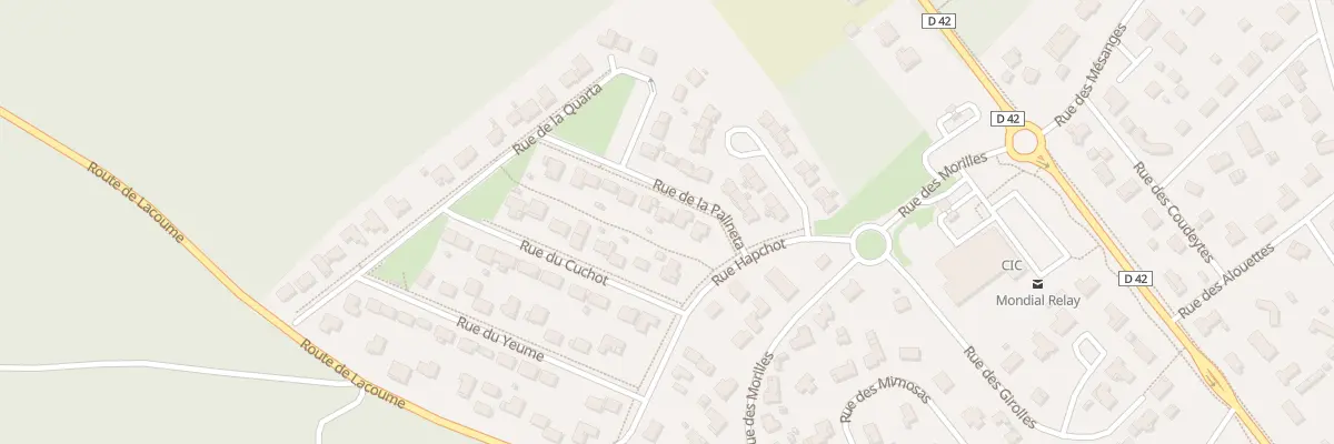 Plan du 5 Rue de la Palineta à Linxe