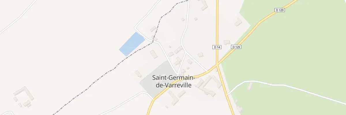 Plan du 22 Village de l’Eglise à Saint-Germain-de-Varreville