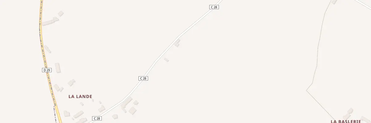 Plan du 6 Rue de la Cane à Saint-André-de-Bohon