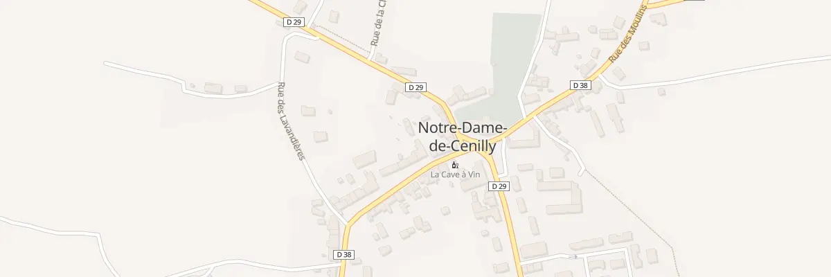 Plan du 6 Rue des Tilleuls à Notre-Dame-de-Cenilly