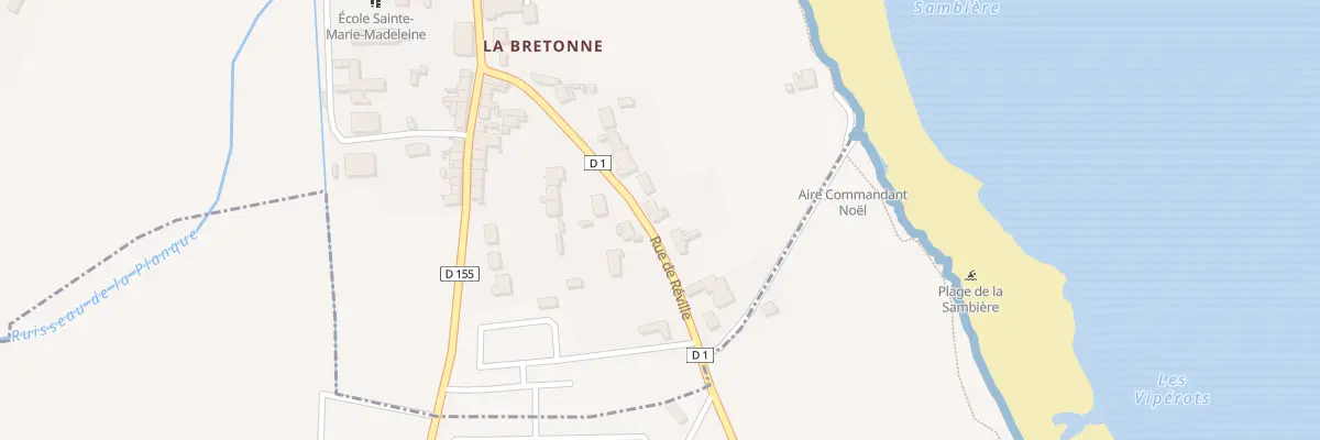 Plan du 18 Rue de Reville à Barfleur