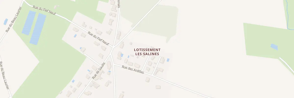 Plan du 4 Lot Les Salines à Saint-Denis-du-Payré