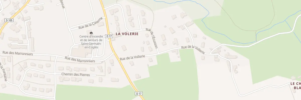 Plan du 16 Rue de l’Ecusson à Saint-Germain-en-Coglès