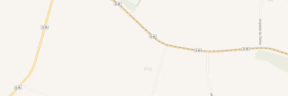 Plan du 1 La Vergee à Saint-Aubin-de-Terregatte