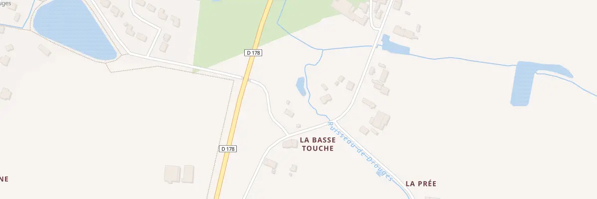 Plan du 5183 La Tonneraie à Drouges