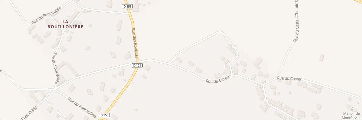 Plan du 4 Rue du Castel à Montfarville