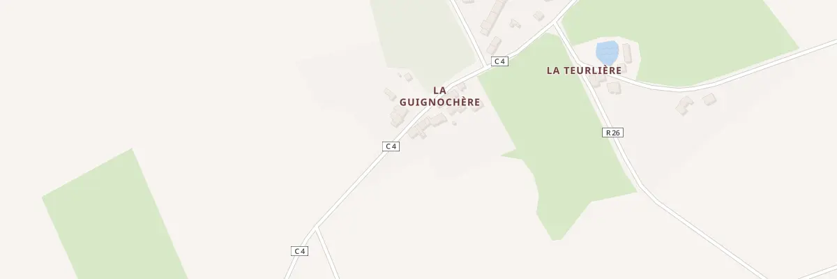Plan du 6 La Guignochère à Teillé