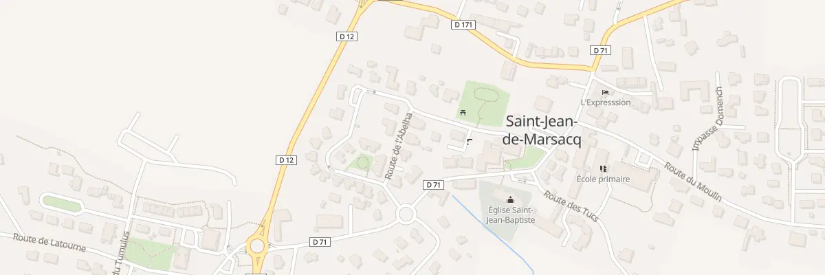 Plan du 39 Rte de l’Abelha à Saint-Jean-de-Marsacq