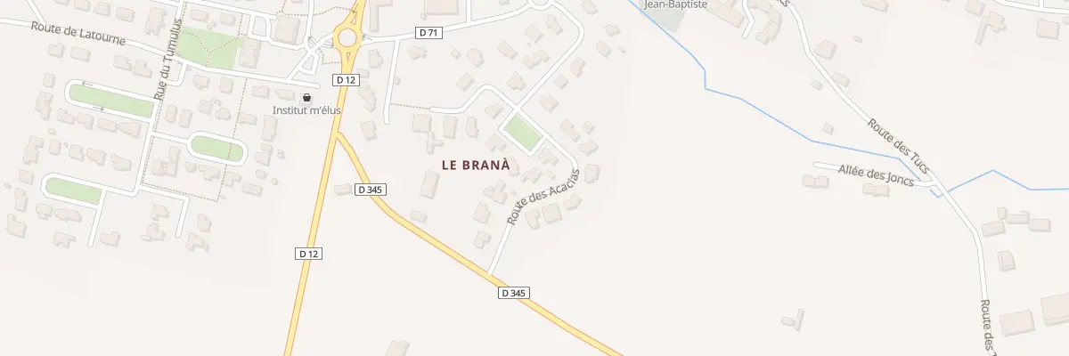 Plan du 280 Rte des Acacias à Saint-Jean-de-Marsacq