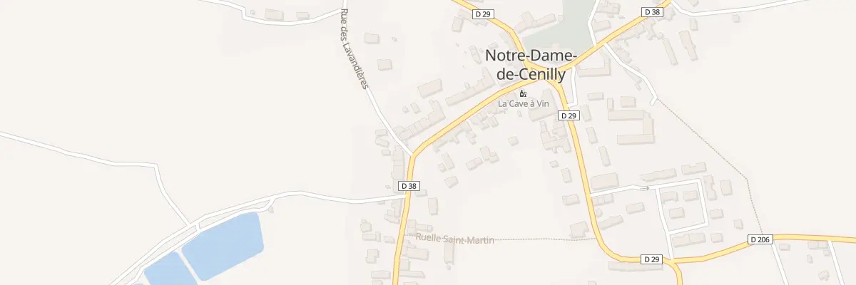 Plan du 25 Rue des Tilleuls à Notre-Dame-de-Cenilly