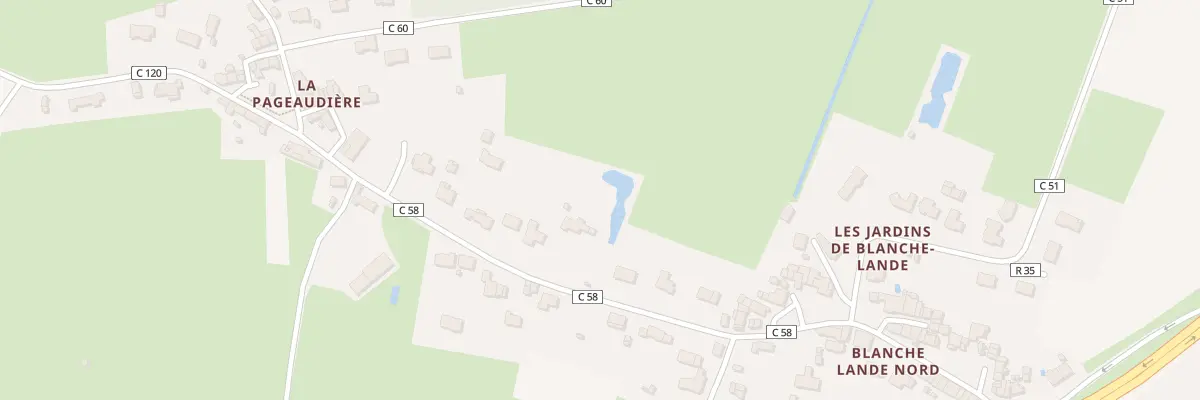 Plan du 410 Blanche Lande Nord à Oudon