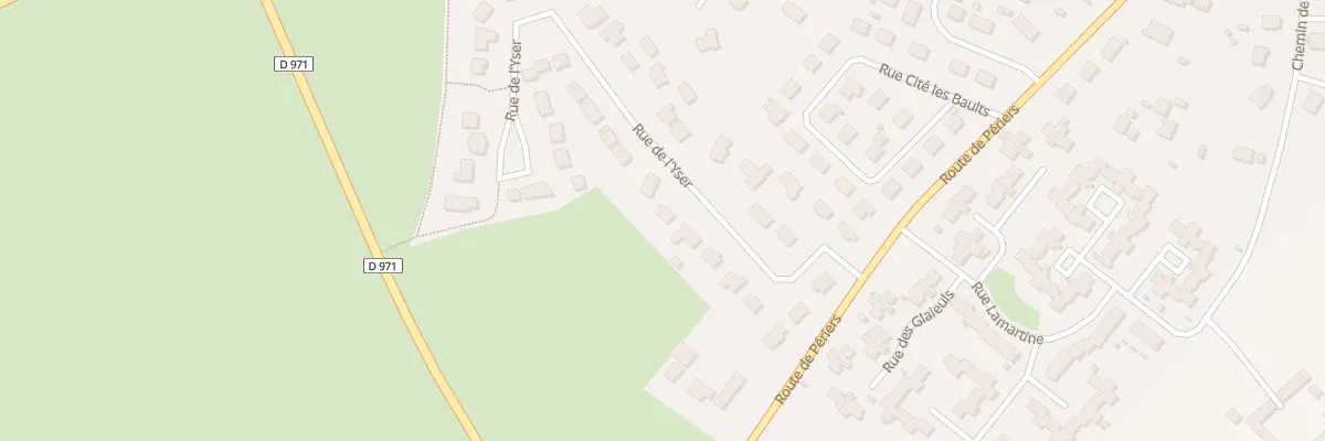 Plan du 15 Rue de l’Yser à Carentan-les-Marais