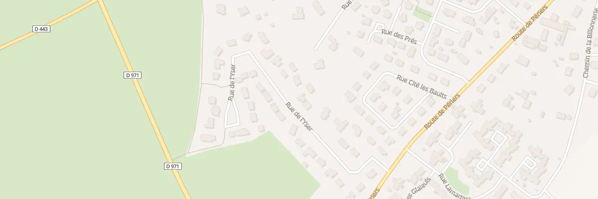 Plan du 20 Rue de l’Yser à Carentan-les-Marais