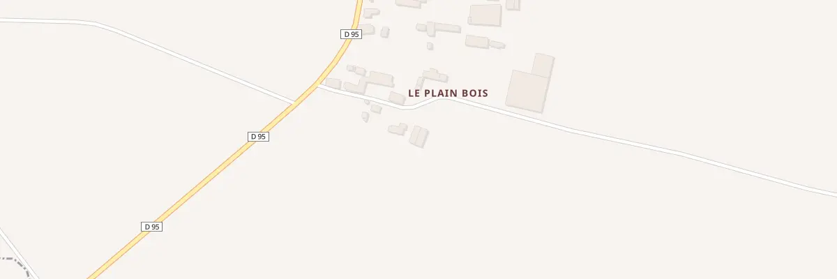 Plan du 5118 Le Plain Bois à Eancé