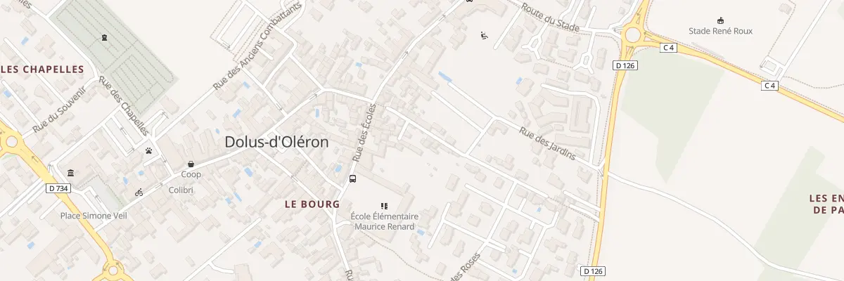 Plan du 9 Rue des Jardins à Dolus-d’Oléron