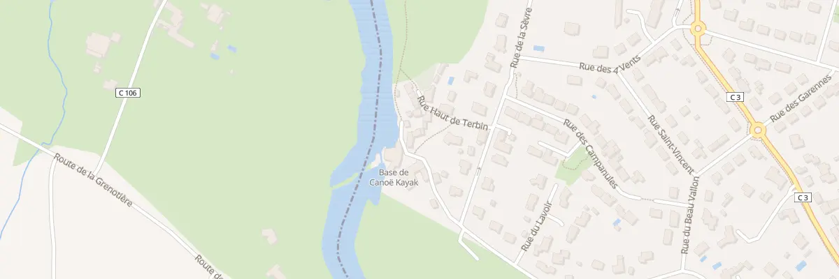 Plan du 20 Rue de terbin à Gétigné