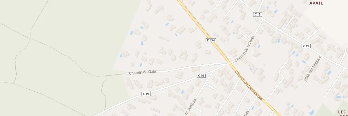 Plan du 8 Che de Gaie à Dolus-d’Oléron