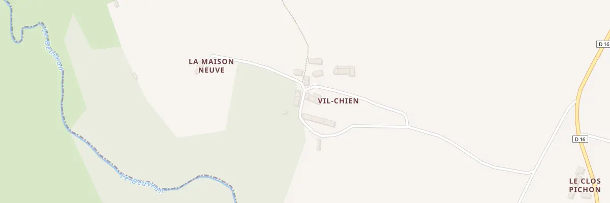 Plan du 22 Vil Chien à Saint-Georges-de-Reintembault