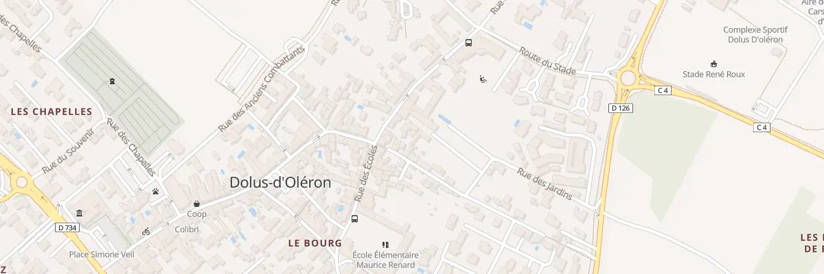 Plan du 2A Rue des Jardins à Dolus-d’Oléron