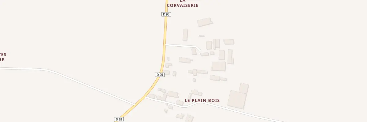Plan du 5125 Le Plain Bois à Eancé