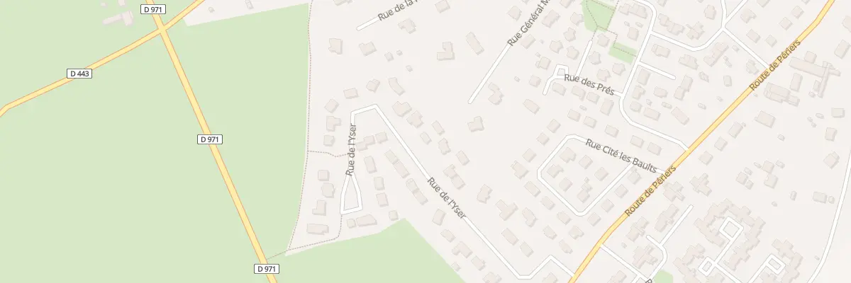 Plan du 26 Rue de l’Yser à Carentan-les-Marais