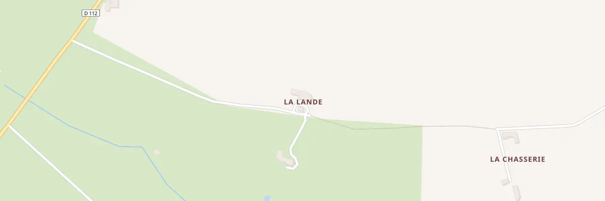 Plan du 4 La Lande à Romagné