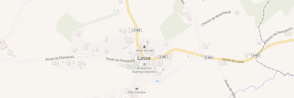 Plan du 5117 La Place à Lasse