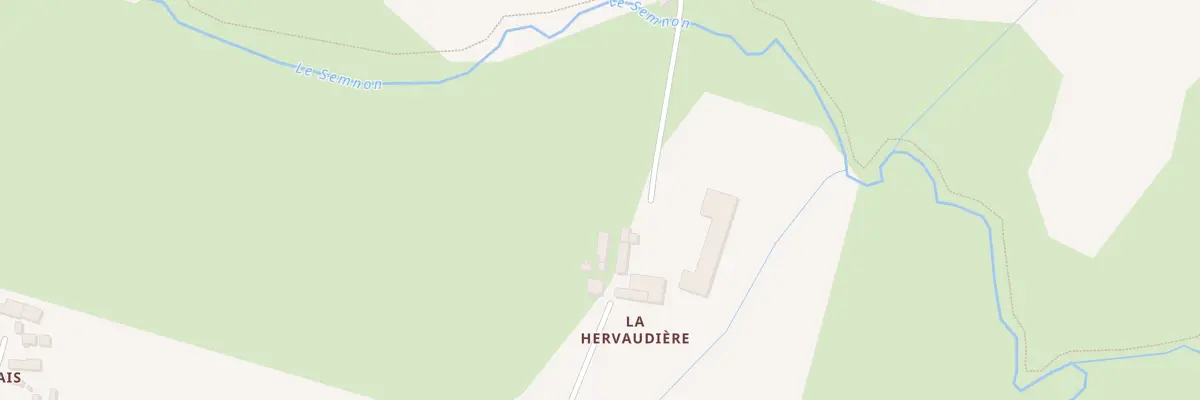 Plan du 10 La Hervaudiere à Eancé