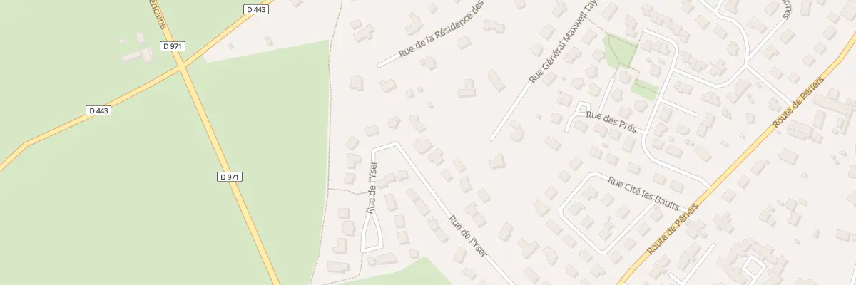 Plan du 30 Rue de l’Yser à Carentan-les-Marais