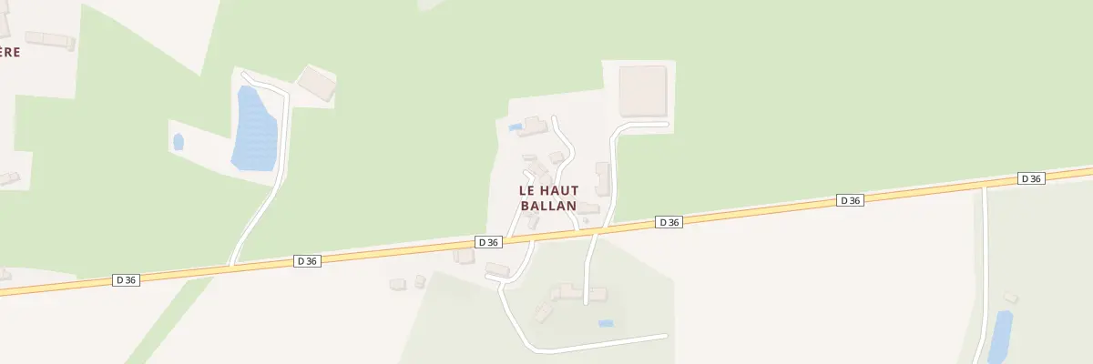 Plan du 5272 Le Haut Ballan à Villepot