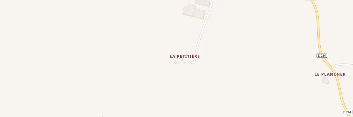 Plan du 3 La Petitière à Saint-Georges-de-Reintembault