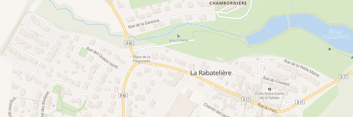 Plan du 44 Rue du parc à La Rabatelière