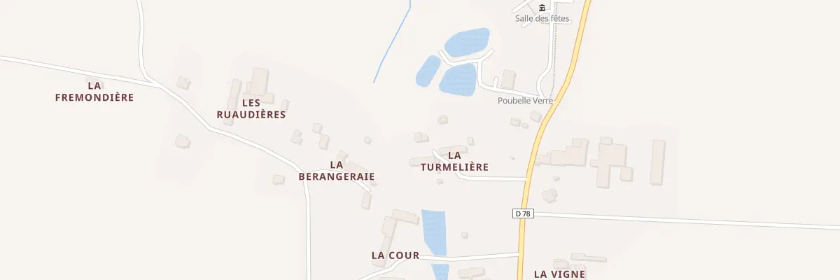 Plan du 12 La Turmeliere à Saint-Laurent-de-Terregatte