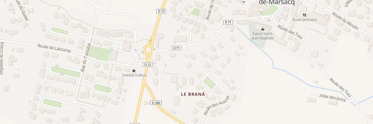 Plan du 44 Imp des Peupliers à Saint-Jean-de-Marsacq