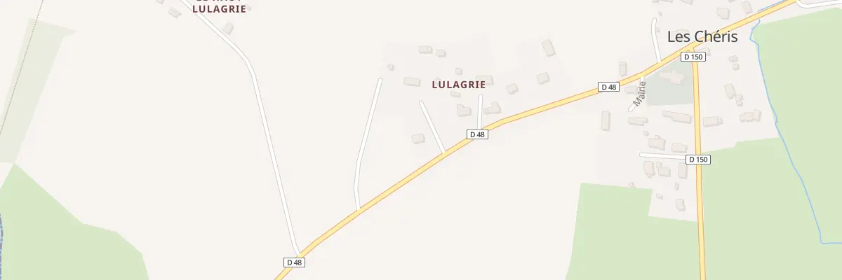 Plan du 5117 Lulagrie - Les Cheris à Ducey-Les Chéris