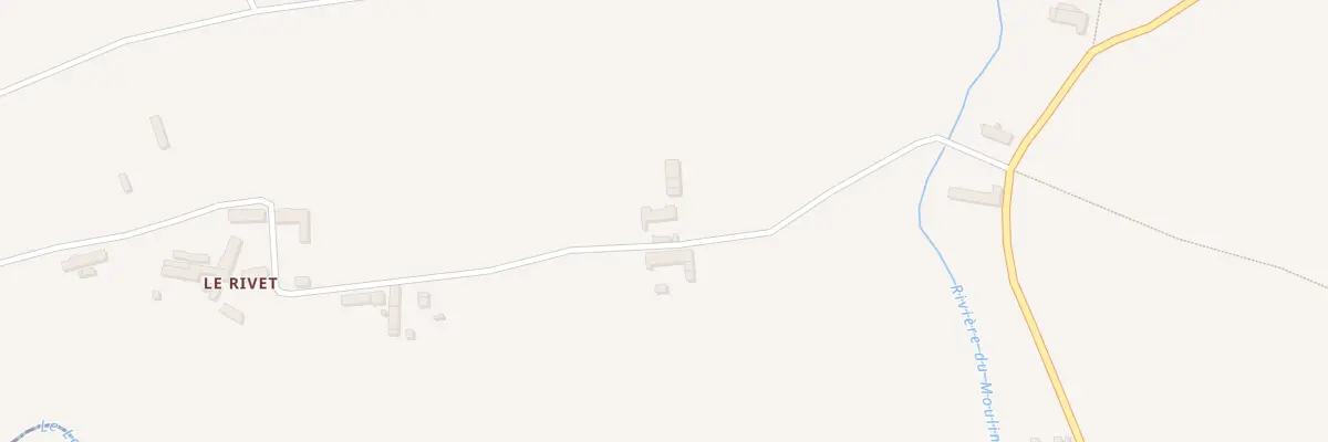 Plan du 135 Le Rivet à Tribehou