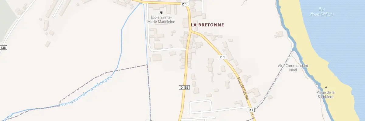 Plan du 63 Rue Julie Postel à Barfleur