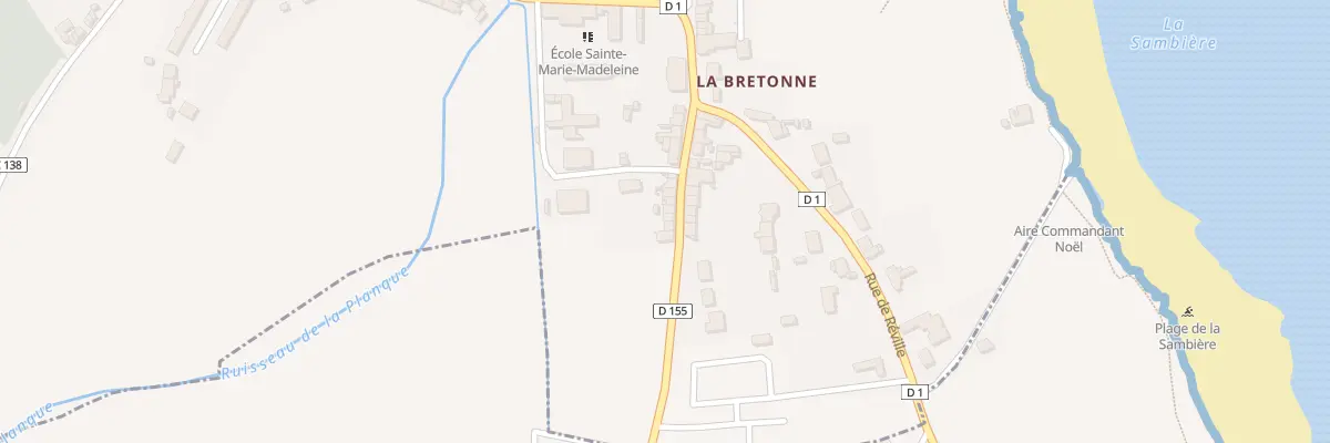 Plan du 65 Rue Julie Postel à Barfleur
