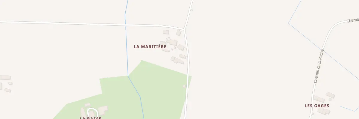 Plan du 1 La Maritière à Combourtillé