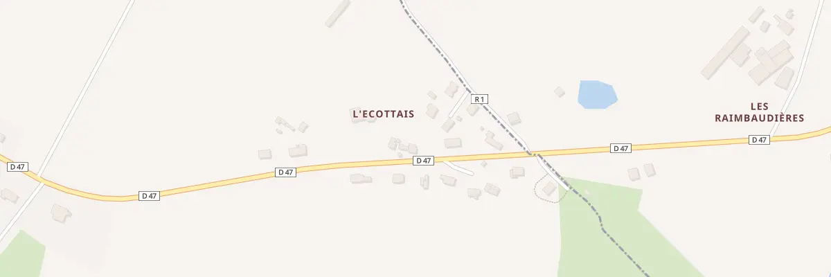 Plan du 5024 L’Ecottais à Moussé