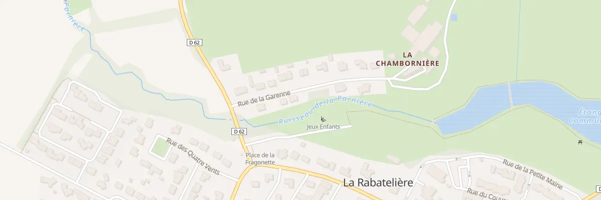 Plan du 6 Rue de la garenne à La Rabatelière